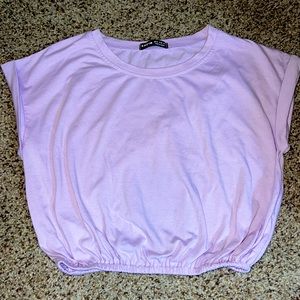 SHEIN cropped tee. Size M